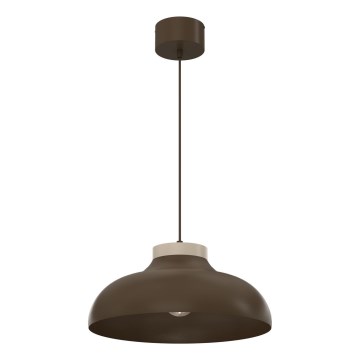 Lampada a sospensione su cavo BASCA 1xE27/15W/230V marrone/beige