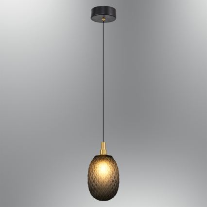 Lampada a sospensione su cavo CACTUS 1xG9/5W/230V nero