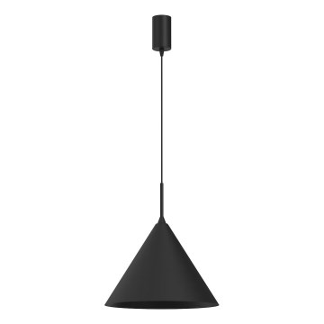 Lampada a sospensione su cavo CAPITAL 1xGX53/15W/230V Ø 32 cm nero
