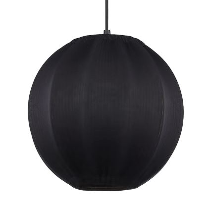 Lampada a sospensione su cavo DANA 1xE27/15W/230V Ø 25 cm, nero