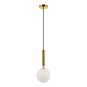 Lampada a sospensione su cavo JOLIN 1xG9/5W/230V, finitura oro