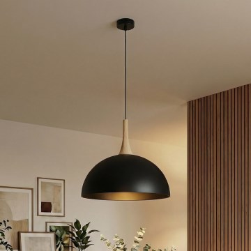 Lampada a sospensione su cavo NAUTICA 1xGX53/12W/230V nera