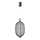 Lampada a sospensione su cavo PUMA LED/10W/230V Ø 15 cm nera