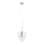 Lampada a sospensione su cavo TRI-STAR 1xE27/15W/230V cromo lucido