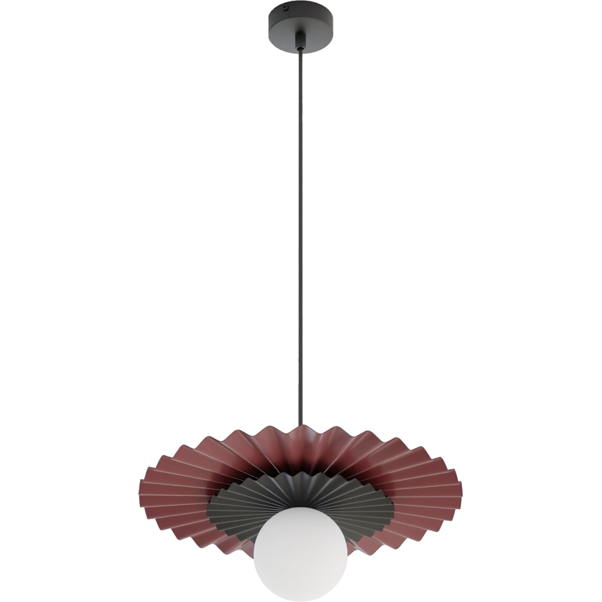 Lampada a sospensione su cavo UMBRA 1xG9/8W/230V nero/rosso