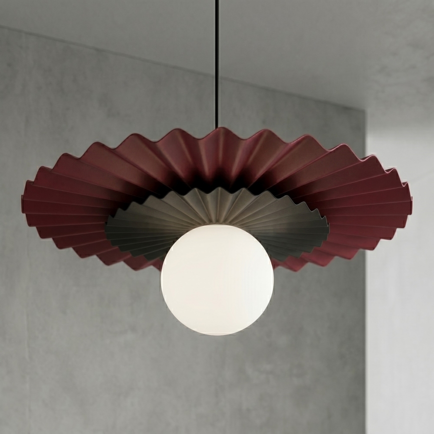 Lampada a sospensione su cavo UMBRA 1xG9/8W/230V nero/rosso
