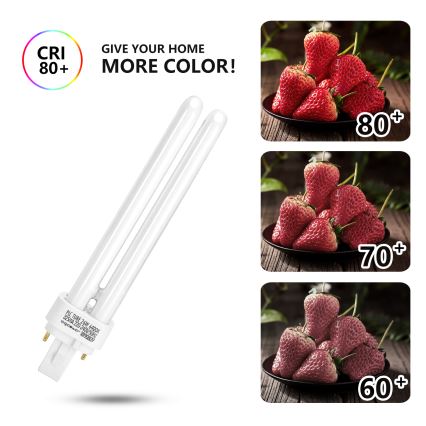 Lampada compatta a risparmio energetico G24d-3/26W/230V 6500K - Brilagi