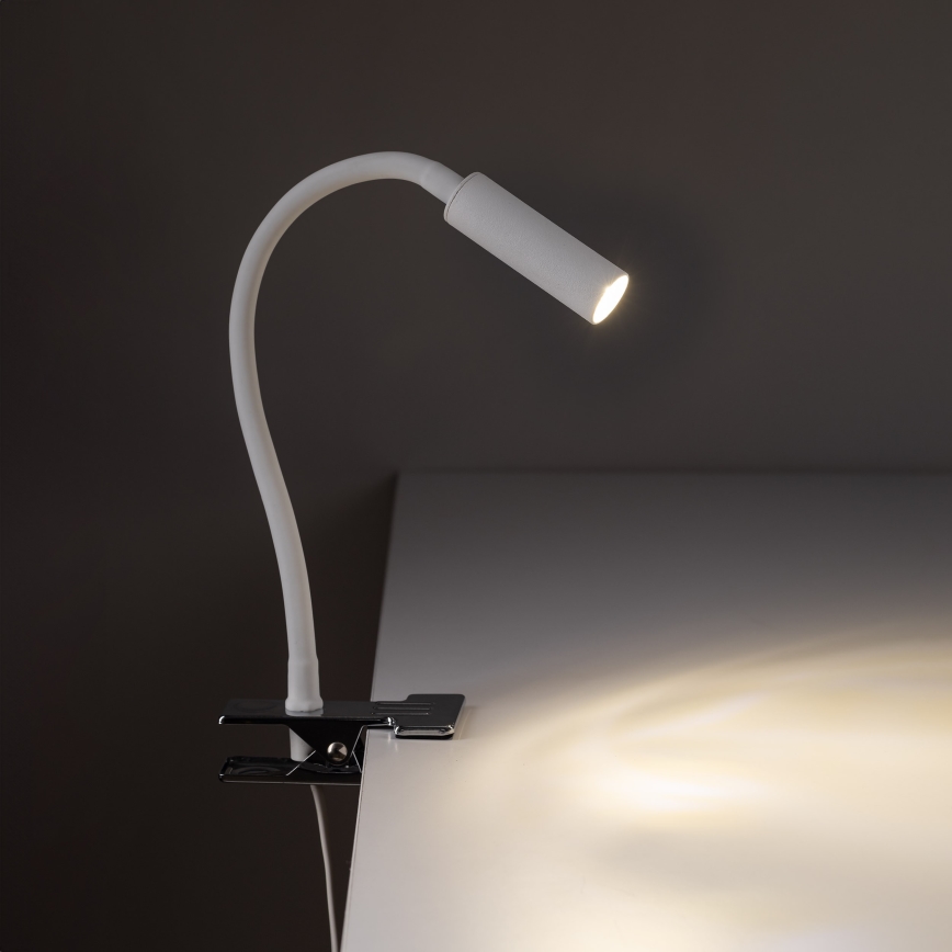 Lampada con morsetto LAGOS 1xG9/3W/230V 4000K bianco