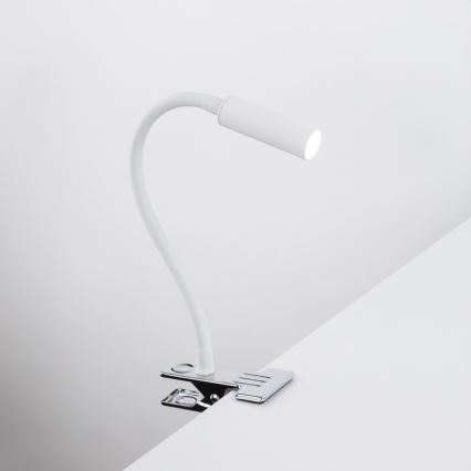 Lampada con morsetto LAGOS 1xG9/3W/230V 4000K bianco