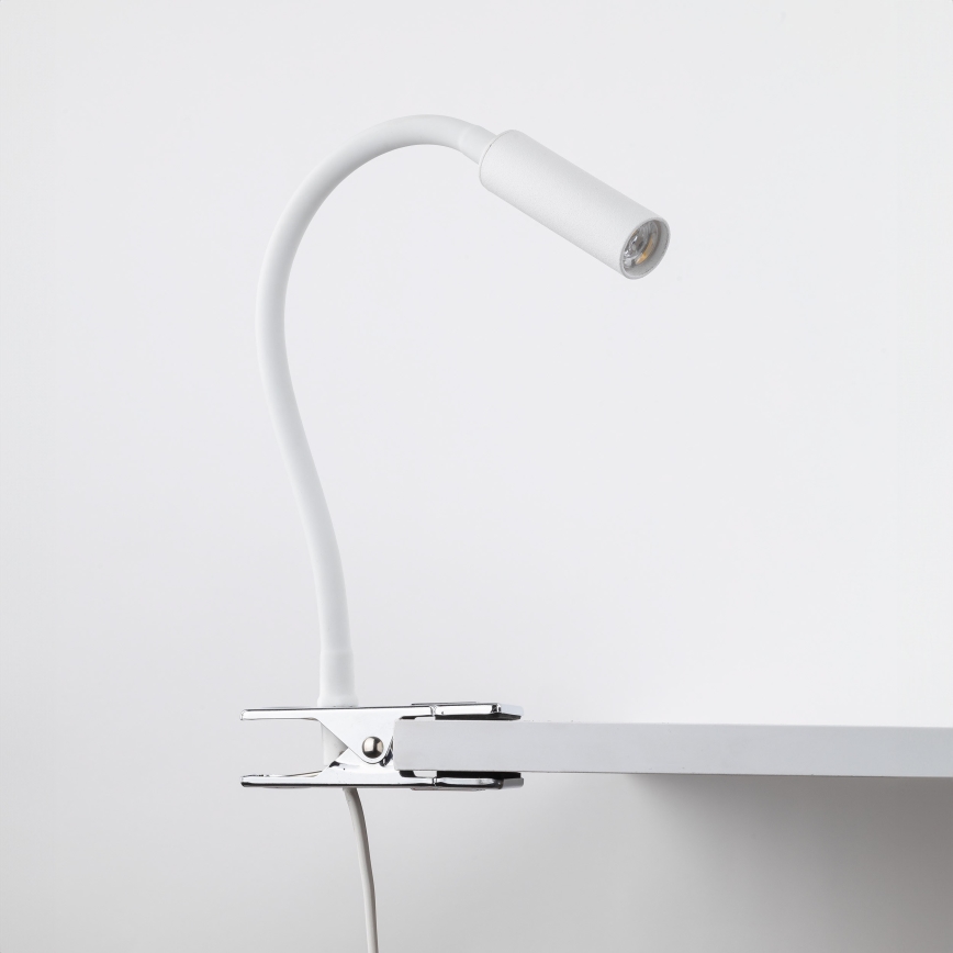 Lampada con morsetto LAGOS 1xG9/3W/230V 4000K bianco