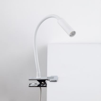 Lampada con morsetto LAGOS 1xG9/3W/230V 4000K bianco