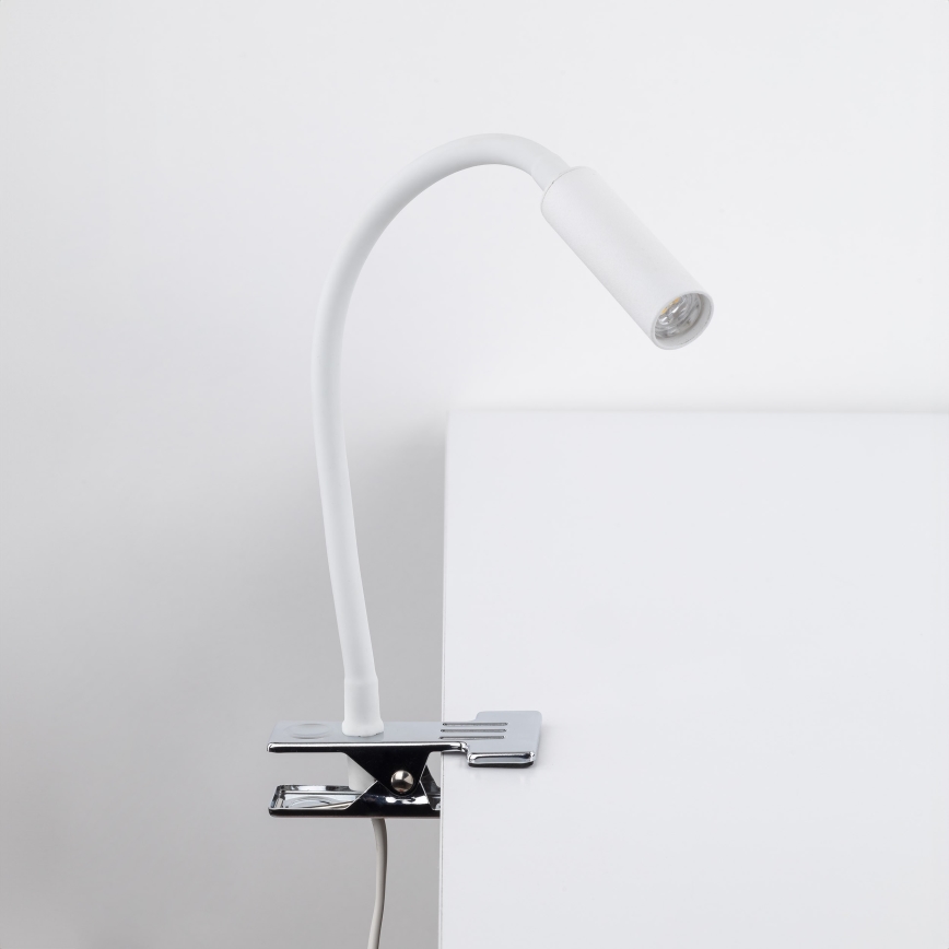 Lampada con morsetto LAGOS 1xG9/3W/230V 4000K bianco