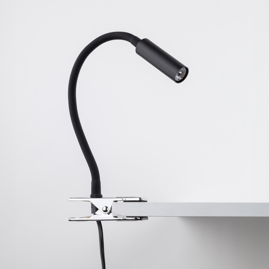 Lampada con morsetto LAGOS 1xG9/3W/230V 4000K nero