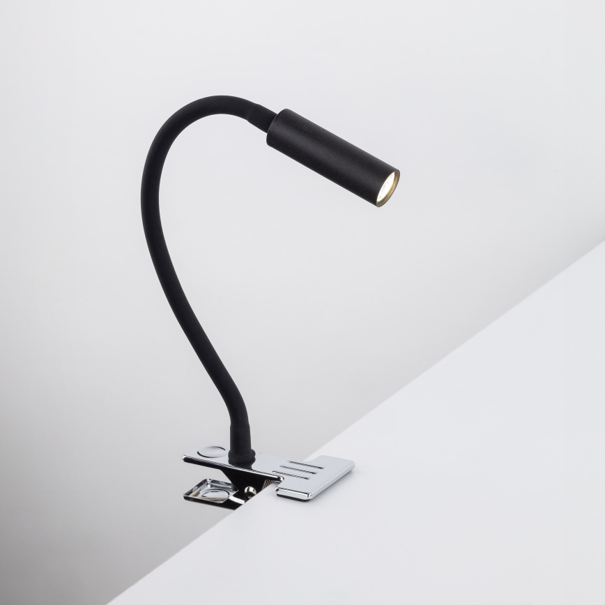 Lampada con morsetto LAGOS 1xG9/3W/230V 4000K nero