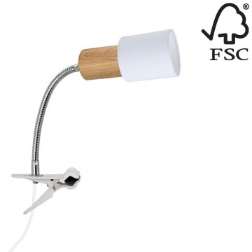 Lampada con morsetto TREEHOUSE 1xE27/25W/230V - certificato FSC