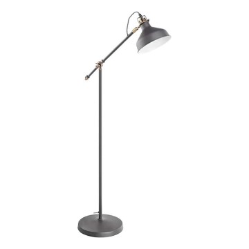 Lampada con piedistallo ARTHUR 1xE27/25W/230V grigio