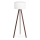 Lampada con piedistallo AYD 1xE27/60W/230V bianco/marrone
