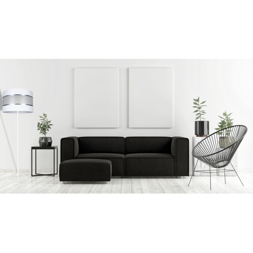 Lampada con piedistallo CORAL 1xE27/60W/230V bianco