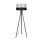 Lampada con piedistallo CORAL 1xE27/60W/230V marrone/nero/bianco/cromo opaco
