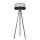 Lampada con piedistallo CORAL 1xE27/60W/230V marrone/nero/bianco/oro