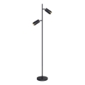 Lampada con piedistallo FIORE 2xGU10/8W/230V nero