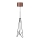 Lampada con piedistallo FLOAT 1xE27/60W/230V marrone