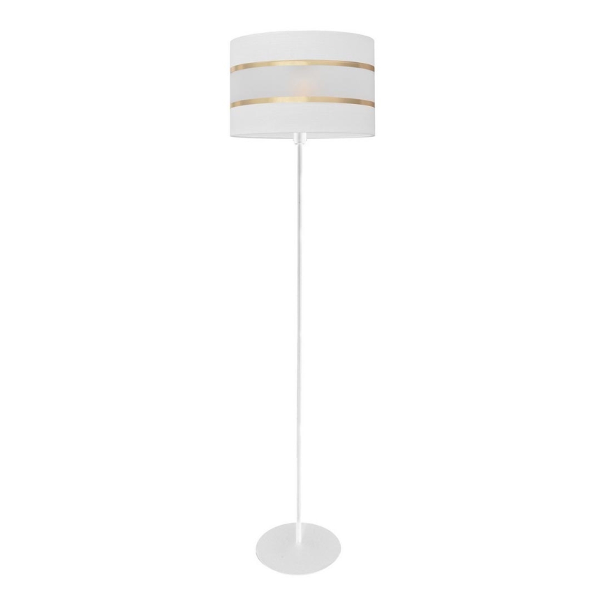 Lampada con piedistallo HELEN 1xE27/15W/230V bianco/oro