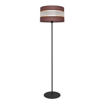 Lampada con piedistallo HELEN 1xE27/15W/230V marrone/nero/oro