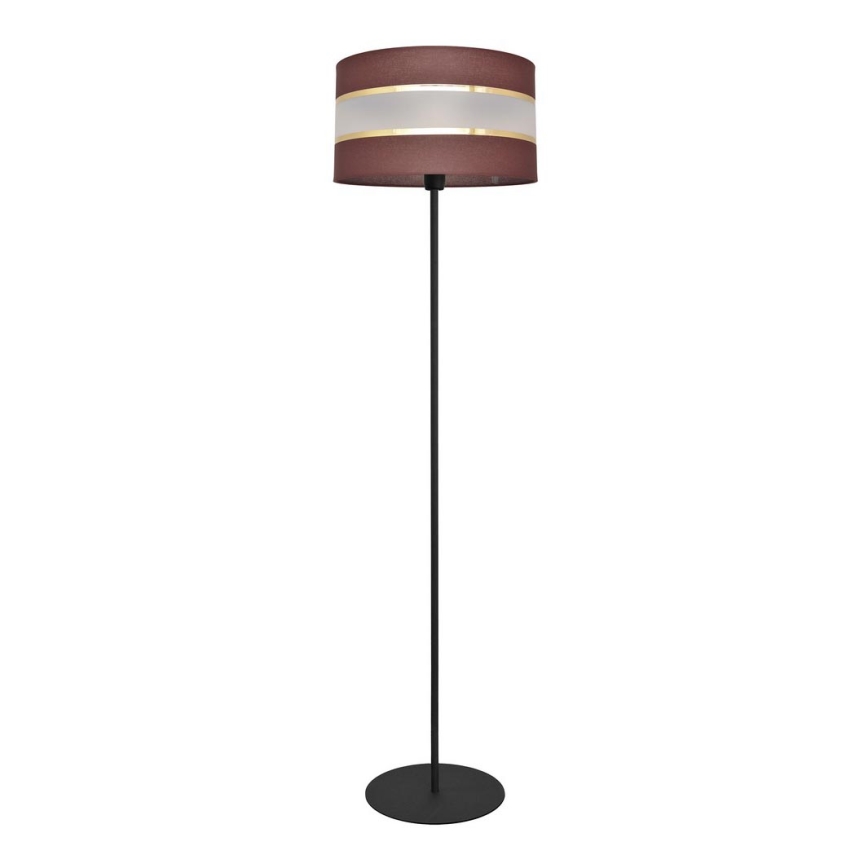 Lampada con piedistallo HELEN 1xE27/15W/230V marrone/nero/oro