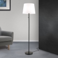 Lampada con piedistallo LUDWIG 1xE27/40W/230V bianco/nero