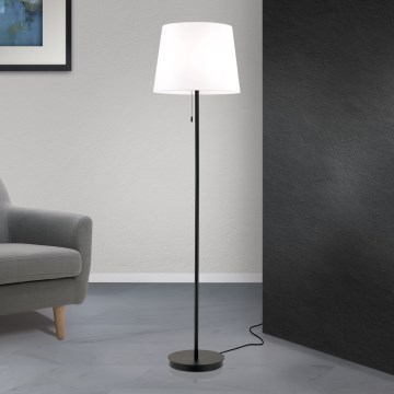 Lampada con piedistallo LUDWIG 1xE27/40W/230V bianco/nero
