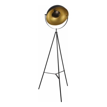Lampada con piedistallo MATYLDA 1xE27/20W/230V nero/oro