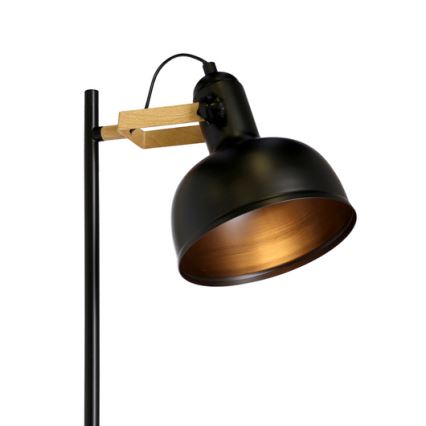 Lampada con piedistallo RENO 1xE27/40W/230V nero