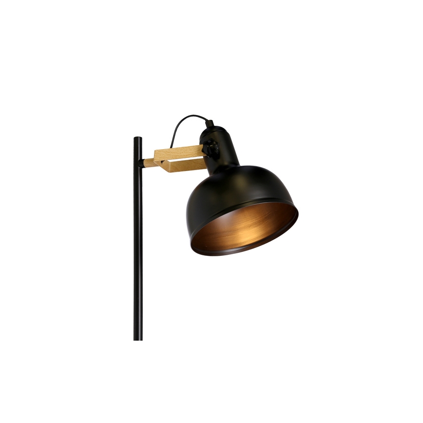 Lampada con piedistallo RENO 1xE27/40W/230V nero