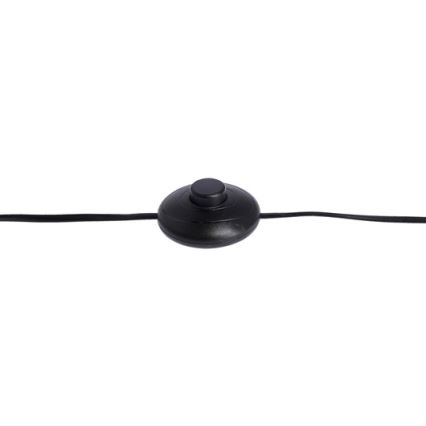 Lampada con piedistallo RENO 1xE27/40W/230V nero