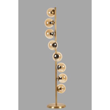 Lampada con piedistallo SIMAY 1xE27/40W/230V oro