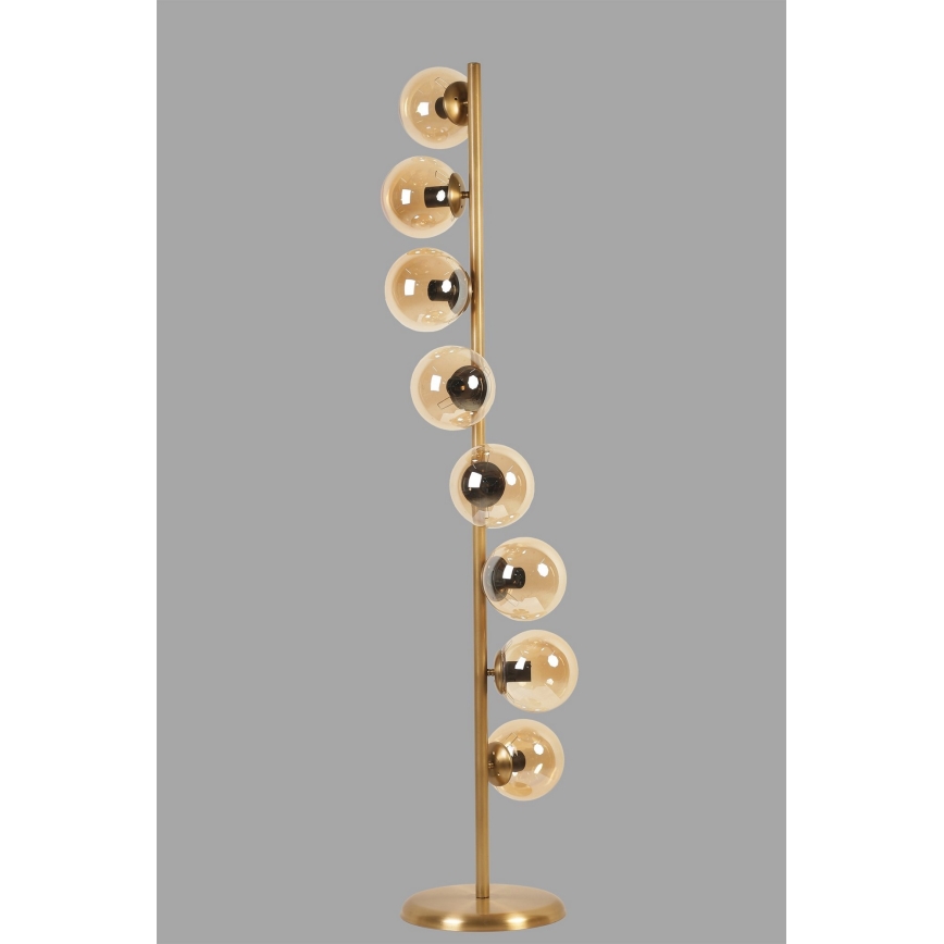 Lampada con piedistallo SIMAY 1xE27/40W/230V oro