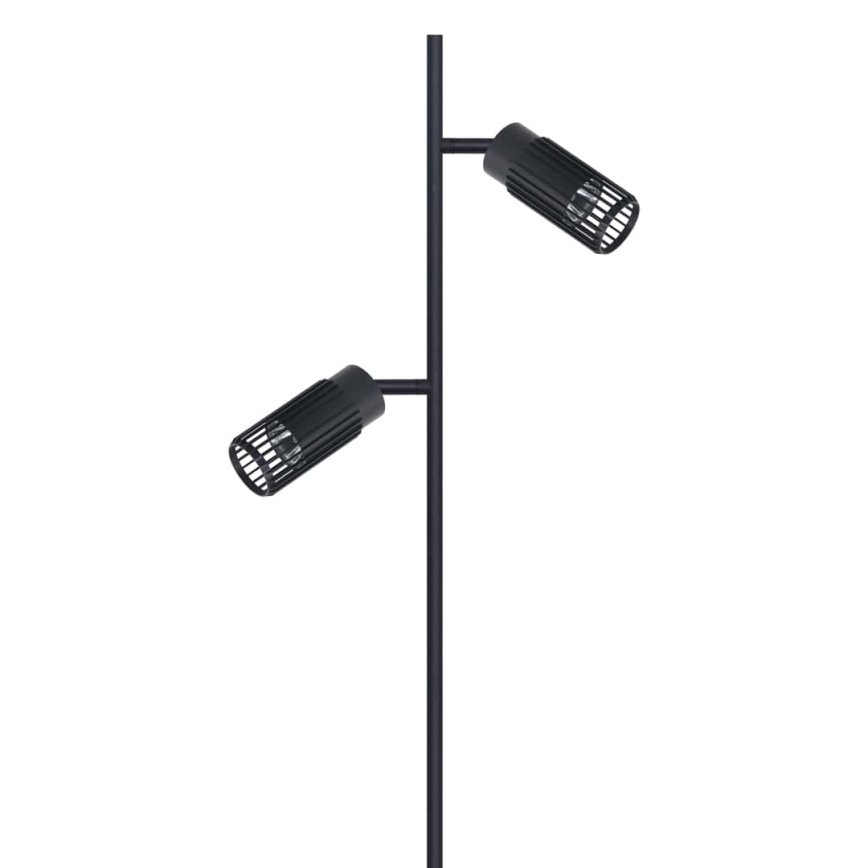 Lampada con piedistallo VERTICAL 2xGU10/8W/230V nero