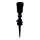 Lampada da esterno 1xE27/15W/230V IP44 nero