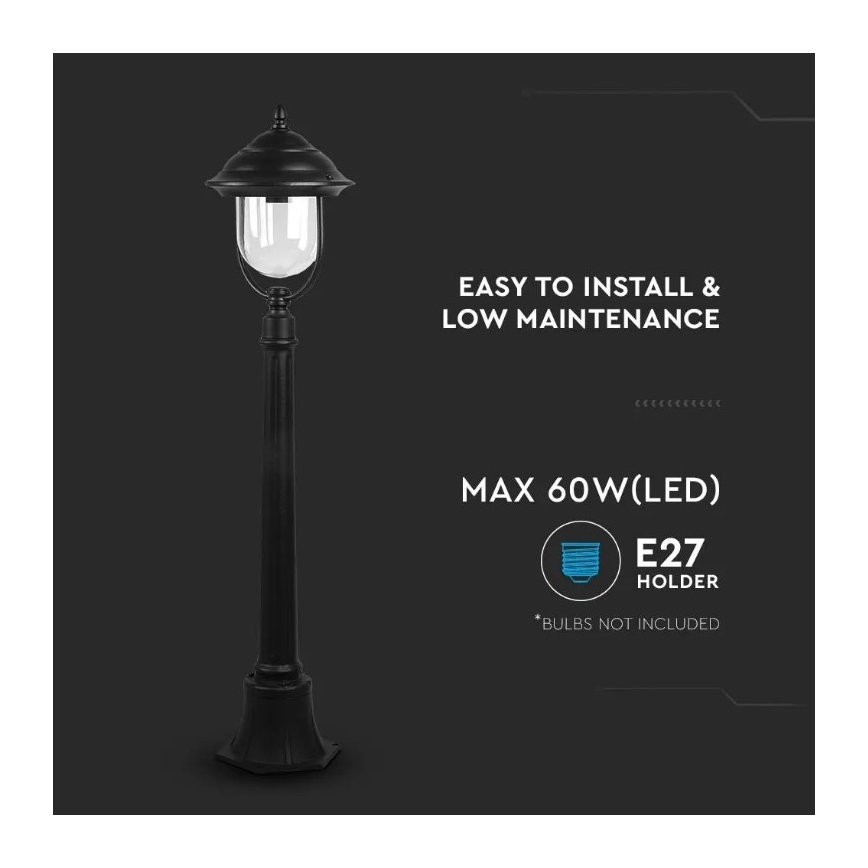 Lampada da esterno 1xE27/60W/230V 111 cm IP44