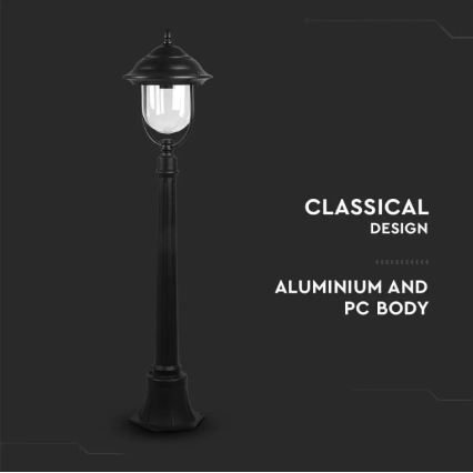 Lampada da esterno 1xE27/60W/230V 111 cm IP44