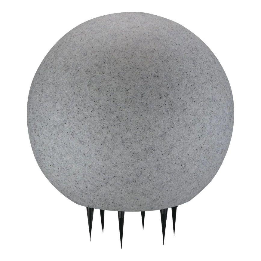 Lampada da esterno ARGENTO 1xE27/15W/230V diametro 40 cm IP65 grigio