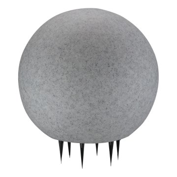 Lampada da esterno ARGENTO 1xE27/15W/230V diametro 50 cm IP65 grigio