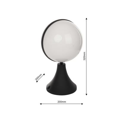 Lampada da esterno CIRCULO 1xE27/40W/230V IP44