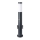 Lampada da esterno con sensore e 2 prese SCHUKO 1xE27/60W/230V IP44 60cm nero