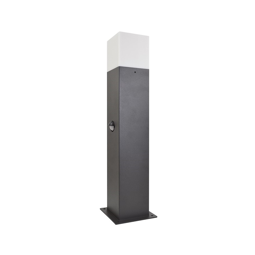 Lampada da esterno con sensore NEW YORK 1xE27/12W/230V IP44 44 cm grafite