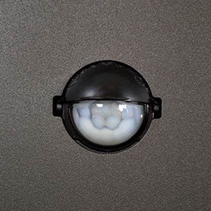 Lampada da esterno con sensore NEW YORK 1xE27/12W/230V IP44 44 cm grafite