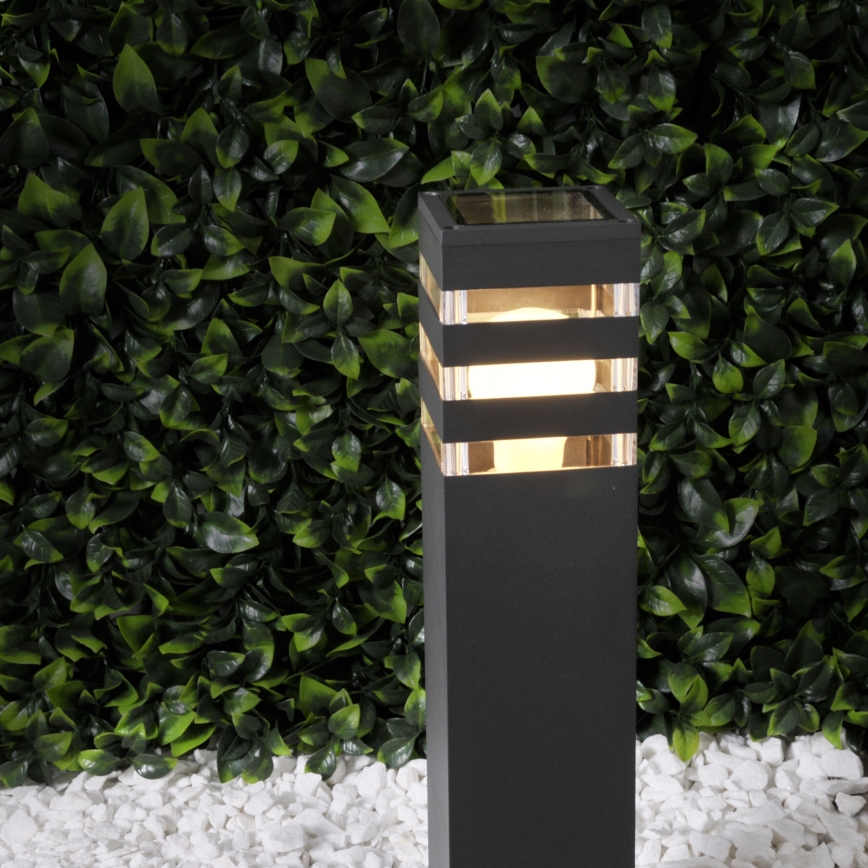 Lampada da esterno LED RGBW dimmerabile TEKSAS 1xE27/9W/230V 2700-6500K Wi-Fi 74 cm IP44 antracite