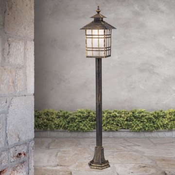 Lampada da esterno KIKO 1xE27/11W/230V IP44 bronzo/patina