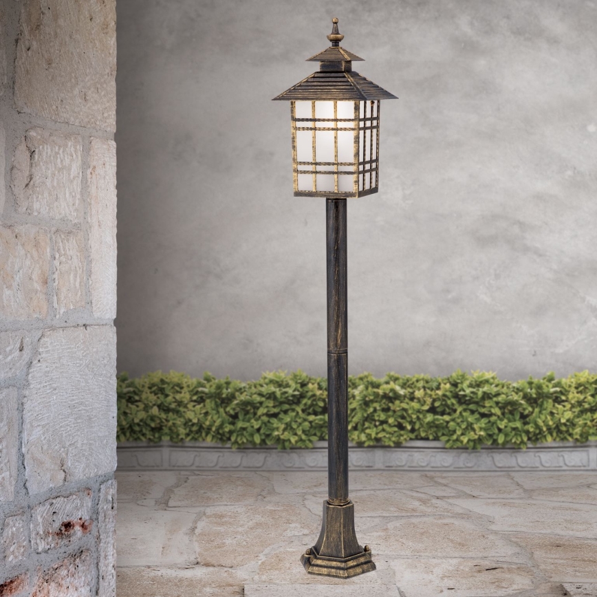 Lampada da esterno KIKO 1xE27/11W/230V IP44 bronzo/patina